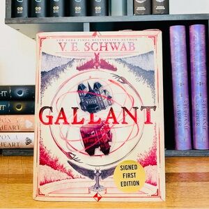 Owlcrate Exclusive Signed First Edition Gallant by V. E. Schwab